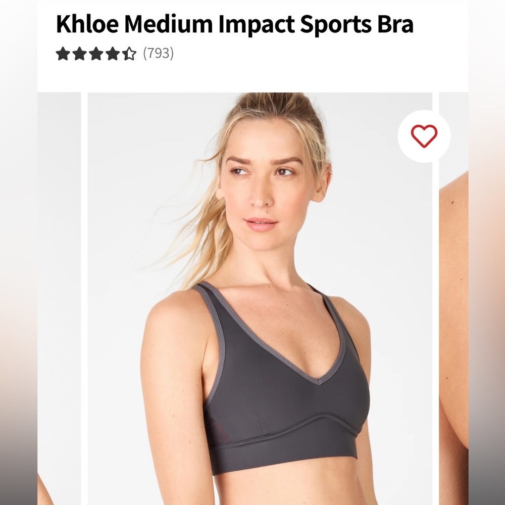 Fabletics Khloe medium impact sports bra
